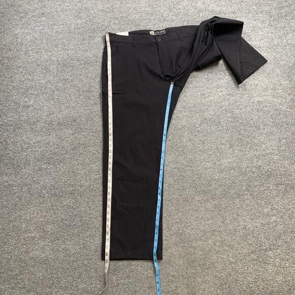 Unionbay Pants Mens 38 Black UB Tech Classic Fit Rainier Lightweight Stretch - Picture 5 of 12